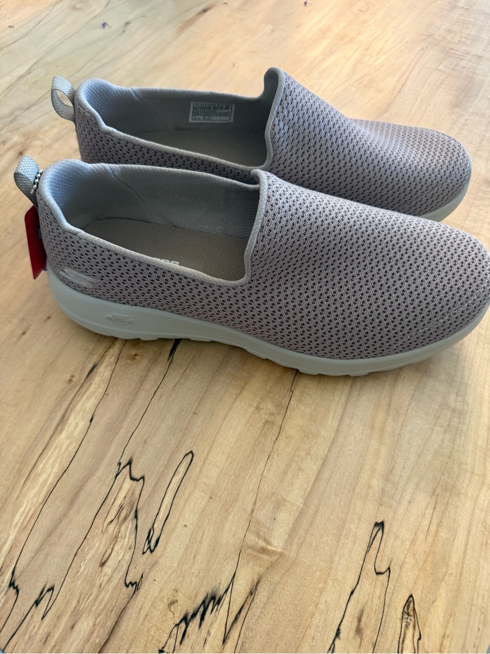 Skechers GoWalk Slip-On Sneaker
Taupe/Tan and White
